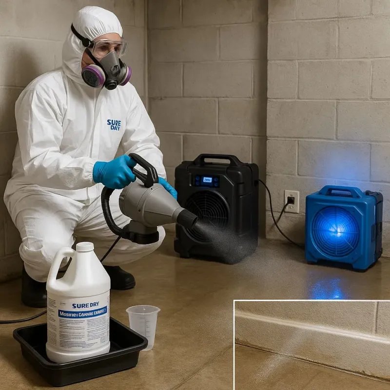 Sanitization and Odor Removal process in Woodburn, OR