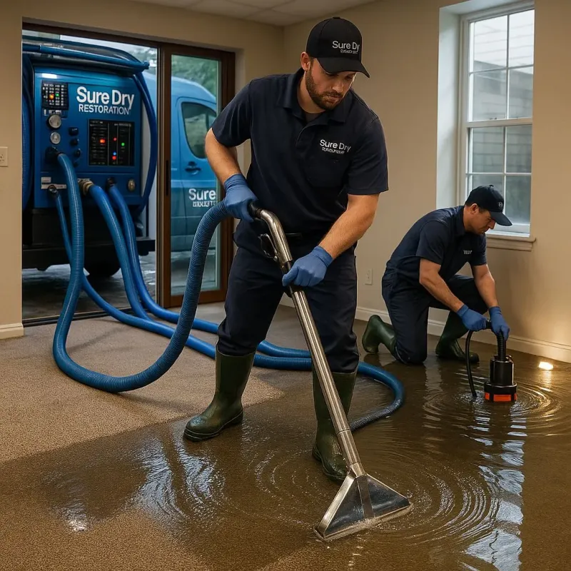 Water Extraction and Removal process in Woodburn, OR